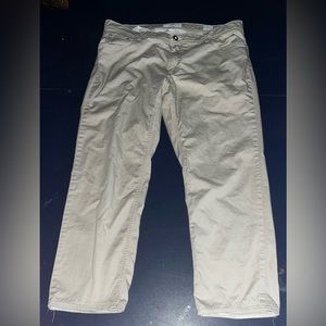 Brax khaki chino pants slacks Cooper regular 38 X 28 straight flat front